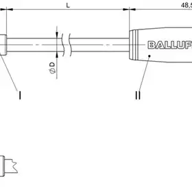 Соединительный кабель Balluff BCC W323-W413-3E-300-SW0434-006