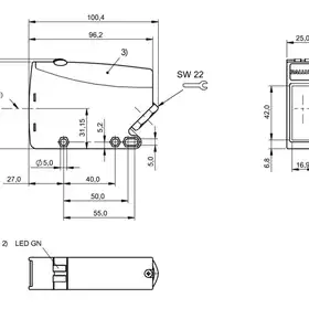 Оптический датчик Balluff BOS 64K-AA-IS10-TG