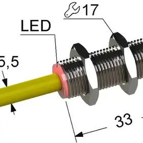 Индуктивный датчик Мега-К PS2-12M33-2B41-K