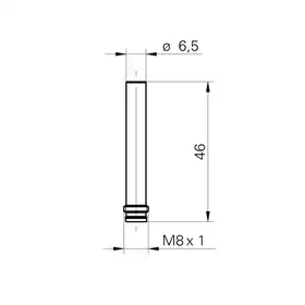 Индуктивный датчик расстояния Baumer IR06.D03S-Q46.UA1Z.7SL