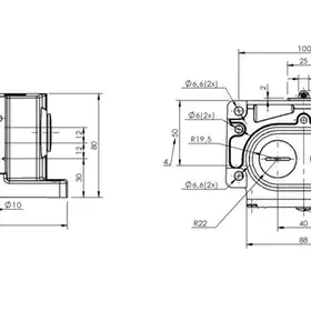 Блочный выключатель Balluff BNS 813-D03-R12-100-10-01-FD