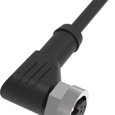 Разъем с кабелем маслостойкий LANBAO QE12-N5G5-U