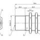 Емкостной датчик уровня Balluff BCS M30B4E2-NSC25H-S04K