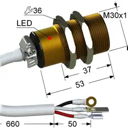 Индуктивный датчик Мега-К VB2A1-30M53-10B31-Z