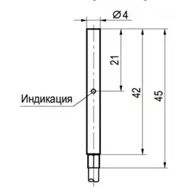 Индуктивный датчик ТЕКО ISB C03B-31N-1,5-LP