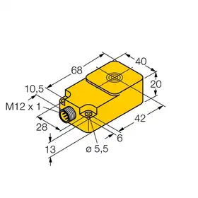 Индуктивный датчик TURCK BI8-Q20-2LU-H1141/S950