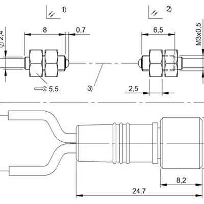 Оптоволоконный кабель Balluff BOH TI-M03-001-01-S49F