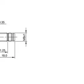 Индуктивный датчик Balluff BES M08EA-NOD15B-S49G