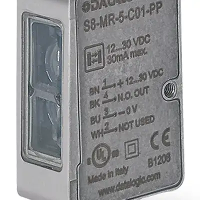 Датчик контрастной метки DATASENSING S8-MR-5-W03-PP