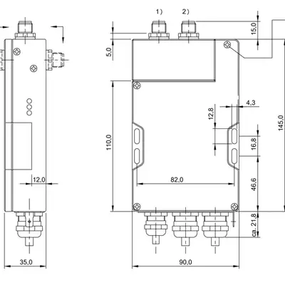 Блок обработки RFID Balluff BIS C-602-019-650-03-KL2