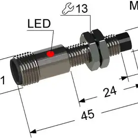 Индуктивный датчик Мега-К PS2-08M45-3N21-C4