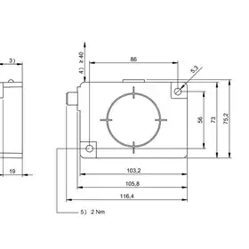 RFID головка чтения/записи Balluff BIS M-411-068-001-09-S72