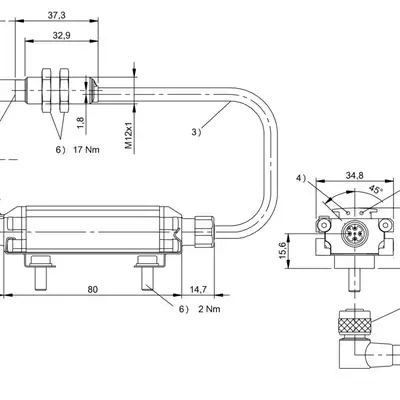 RFID головка чтения/записи Balluff BIS VM-306-001-S4