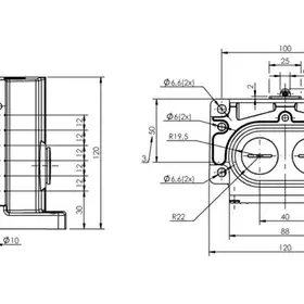 Блочный выключатель Balluff BNS 813-D06-R12-100-22-06