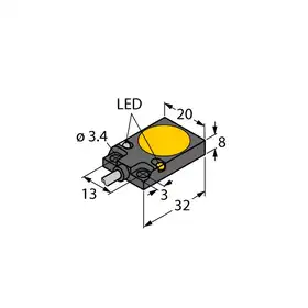 Индуктивный датчик TURCK BI5-Q08-VN6X2
