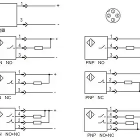 Оптический датчик LANBAO PR18-TM20DPR-E2
