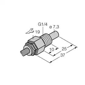 Датчик потока TURCK FCS-G1/4A4-NAEX/D100