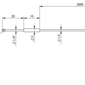 Оптоволоконный кабель Balluff BFO D13-LA-09B-EAK-05-02