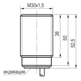 Индуктивный датчик ТЕКО ISBt A8B8-31P-10F-LZ-D-P1