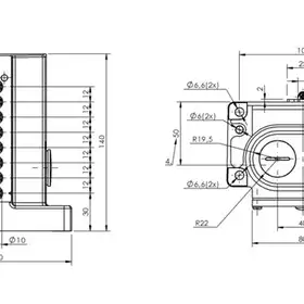 Блочный выключатель Balluff BNS 813-D08-L12-100-10-01-FD
