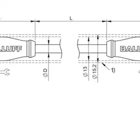 Соединительный кабель Balluff BCC M415-M414-3A-304-EX44T2-030-C008
