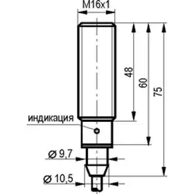 Индуктивный датчик ТЕКО ISB AF31A-21-3,5-LP