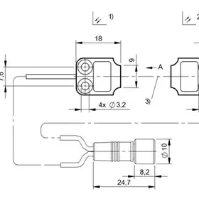 Оптоволоконный кабель Balluff BOH TK-R027-003-01-S49F
