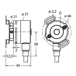 Энкодер TURCK RI-09H8E-2F360-C