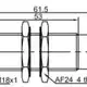 Индуктивный датчик LANBAO LR18XCN08DNCJ