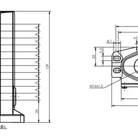 Блочный выключатель Balluff BNS 819-B12-D08-46-13