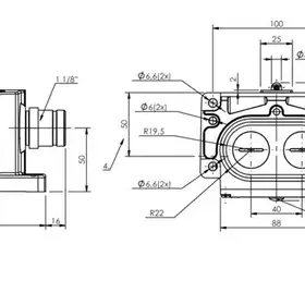 Блочный выключатель Balluff BNS 819-D03-R12-100-10-FD-S90R