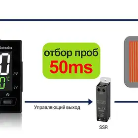 Температурный контроллер с ПИД регулятором Autonics TX4L-24S
