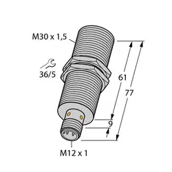 Индуктивный датчик TURCK BI15U-M30E-VP6X-H1141