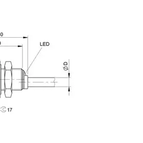 Индуктивный датчик Balluff BES M12MD-NSC20B-BV02-003