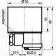Индуктивный датчик ТЕКО ISB DT10A-32N-25-LZ
