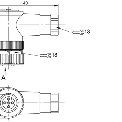 Разъем Balluff BCC M445-0000-1A-000-41X475-000