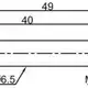 Индуктивный датчик LANBAO LR6.5QBF15DNC-E1