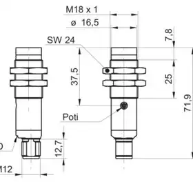 Оптический датчик Baumer OR18W.GR-NW1P.9VO