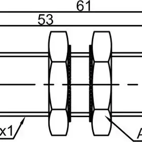 Индуктивный датчик LANBAO LR12XCN10DPCY