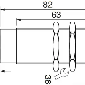 Индуктивный датчик EGE-Elektronik IGM 010 GSOP