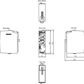 Модуль выходных реле Siemens 6ES7132-6MD00-0BB1