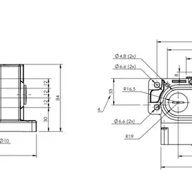 Блочный выключатель Balluff BNS 813-D04-D12-62-10-02-FD