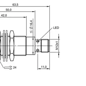 Индуктивный датчик Balluff BES M18EF1-PSC20F-S04G-S