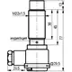 Индуктивный датчик ТЕКО ISN ET6A-32P-10-LZ