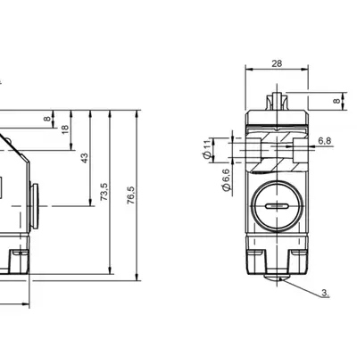 Одиночный выключатель Balluff BNS 813-FR-60-183-FD