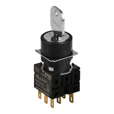 Селекторный переключатель с ключом Autonics S16KR-1AK3C