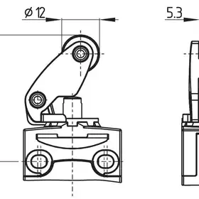 Kонцевой выключатель безопасности Schmersal PS116-Z12-STR-K200