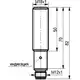 Индуктивный датчик ТЕКО ISB AC41A-43P-5-LZS4-C
