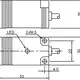 Индуктивный датчик LANBAO LE30SF10DPO