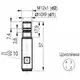 Индуктивный датчик ТЕКО ISBm WC29S8-31P-1,5-S4-50